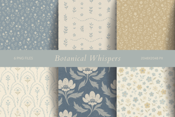 Botanical Whispers: A Gentle Touch of Floral Elegance