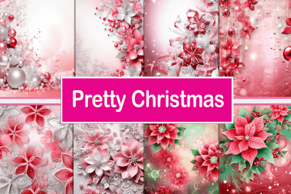 Embrace the Season: Pretty Christmas Background