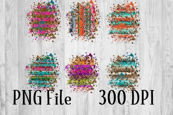 Serape Stripe Splashes: Your Go-To for Vibrant Digital Texture