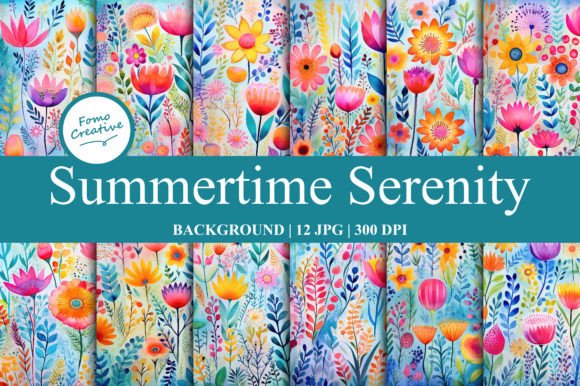 Serene Summer Hues: Elevating Your Projects with Summertime Serenity
