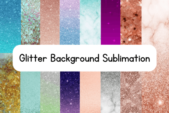 Sparkle and Precision: Mastering Glitter Background Sublimation