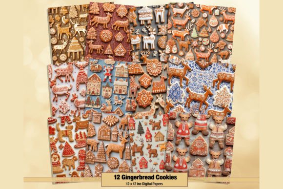 Sweeten Your Holiday Designs with Gingerbread Christmas Cookies